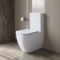Унитаз-компакт напольный BelBagno Luce TOR BB2197CP-TOR/SC + BB2197T