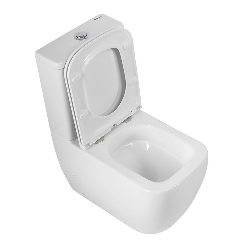 Унитаз-компакт напольный BelBagno Luce TOR BB2197CP-TOR/SC + BB2197T