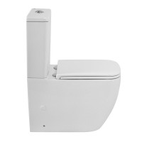 Унитаз-компакт напольный BelBagno Luce TOR BB2197CP-TOR/SC + BB2197T