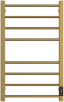 Полотенцесушитель электрический Двин S plaza neo 80х50, матовое золото