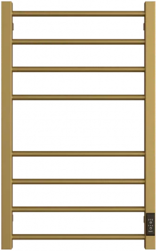 Полотенцесушитель электрический Двин S plaza neo 80х50, матовое золото