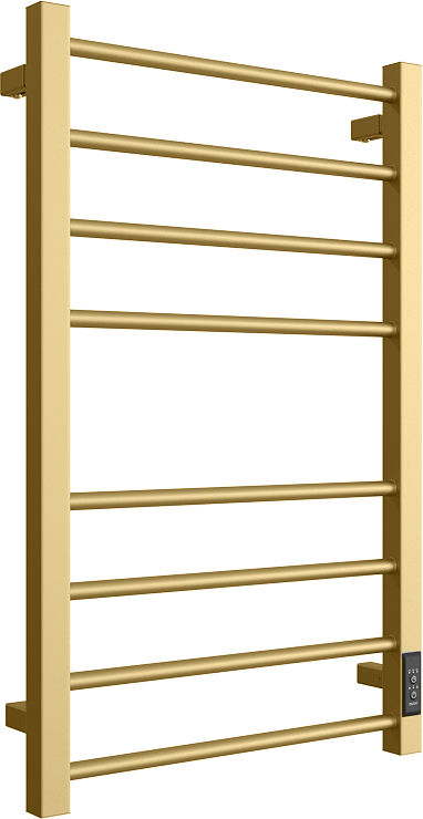 Полотенцесушитель электрический Двин S plaza neo 80х50, матовое золото