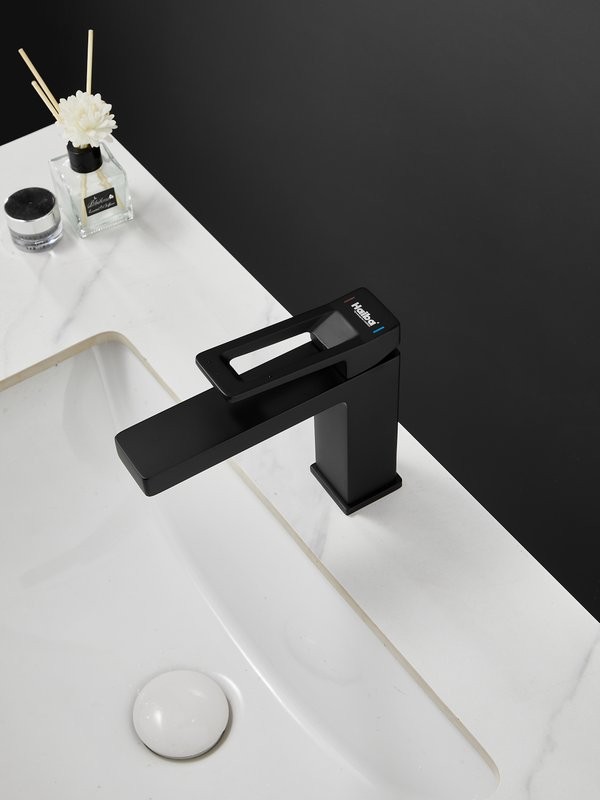 Смеситель для раковины Haiba HB10732-7 черный