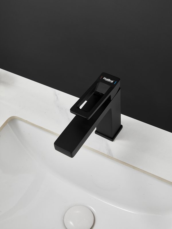 Смеситель для раковины Haiba HB10732-7 черный