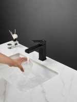 Смеситель для раковины Haiba HB10732-7 черный