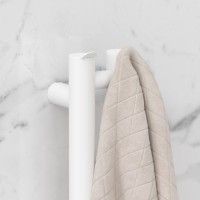 Полотенцесушитель электрический Сунержа Нюанс 4.0 30-0881-1253 120x10 см, подключение справа, скрытое подключение справа, матовый белый, I-образный