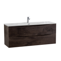 Тумба под раковину BelBagno Marino-cer-n 120 подвесная, rovere nature grigio