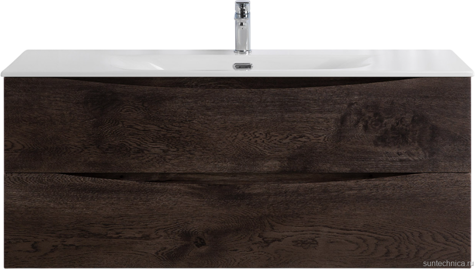 Тумба под раковину BelBagno Marino-cer-n 120 подвесная, rovere nature grigio
