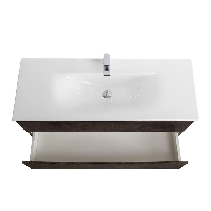 Тумба под раковину BelBagno Marino-cer-n 120 подвесная, rovere nature grigio
