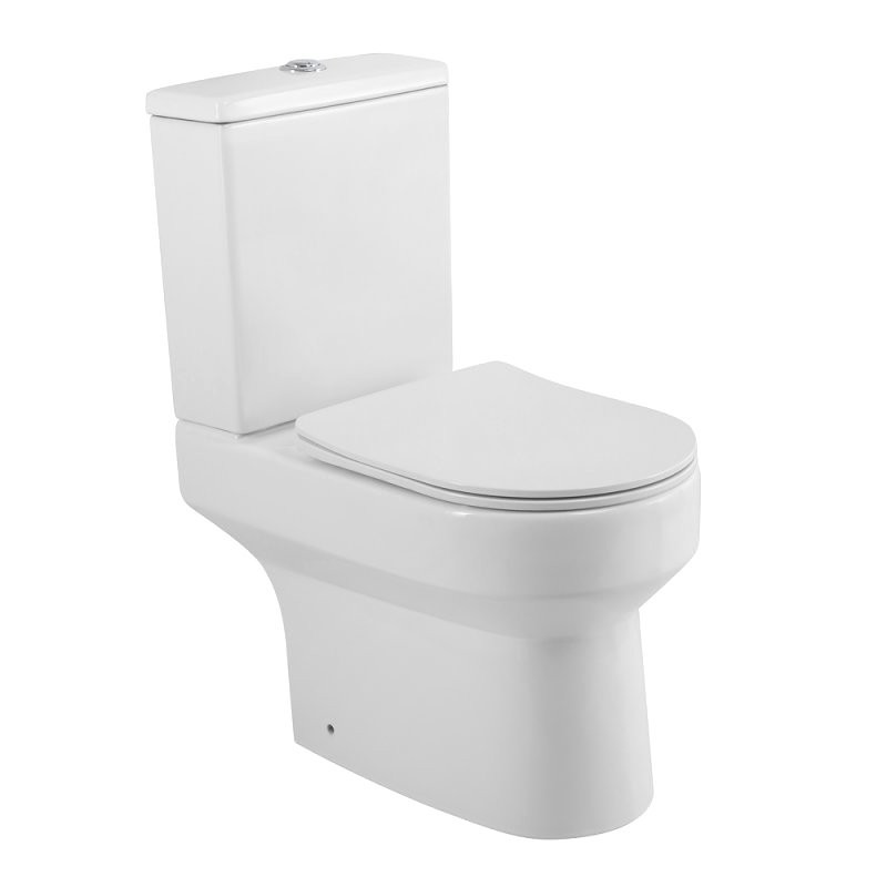 Унитаз-компакт напольный BelBagno Norma BB339CPR BB089SC безободковый, с микролифтом