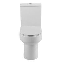 Унитаз-компакт напольный BelBagno Norma BB339CPR BB089SC безободковый, с микролифтом