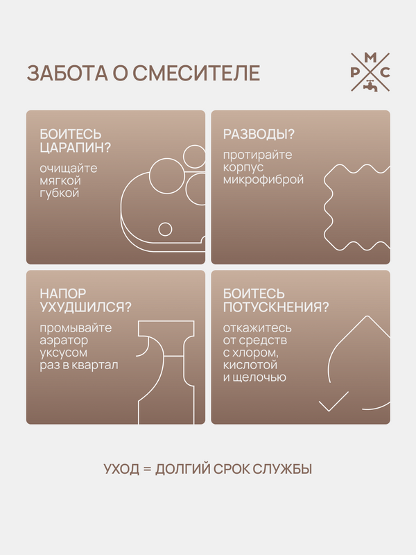 Душевая стойка РМС SUS124-003DK-3