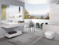 Унитаз подвесной Villeroy & Boch Architectura 5685HR01 безободковый с микролифтом, альпийский белый