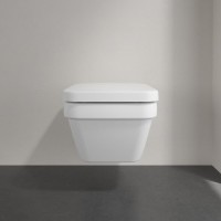 Унитаз подвесной Villeroy & Boch Architectura 5685HR01 безободковый с микролифтом, альпийский белый