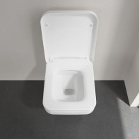 Унитаз подвесной Villeroy & Boch Architectura 5685HR01 безободковый с микролифтом, альпийский белый