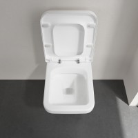 Унитаз подвесной Villeroy & Boch Architectura 5685HR01 безободковый с микролифтом, альпийский белый