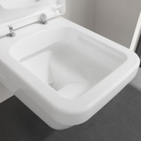 Унитаз подвесной Villeroy & Boch Architectura 5685HR01 безободковый с микролифтом, альпийский белый