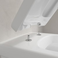 Унитаз подвесной Villeroy & Boch Architectura 5685HR01 безободковый с микролифтом, альпийский белый