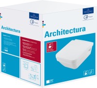Унитаз подвесной Villeroy & Boch Architectura 5685HR01 безободковый с микролифтом, альпийский белый