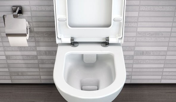 Унитаз-компакт напольный VitrA Sento Open-Back 9830B003-7204 безободковый