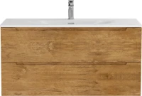 Мебель для ванной комнаты BelBagno Etna 100 rovere nature, раковина BB-8099-120-2