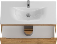 Мебель для ванной комнаты BelBagno Etna 100 rovere nature, раковина BB-8099-120-2