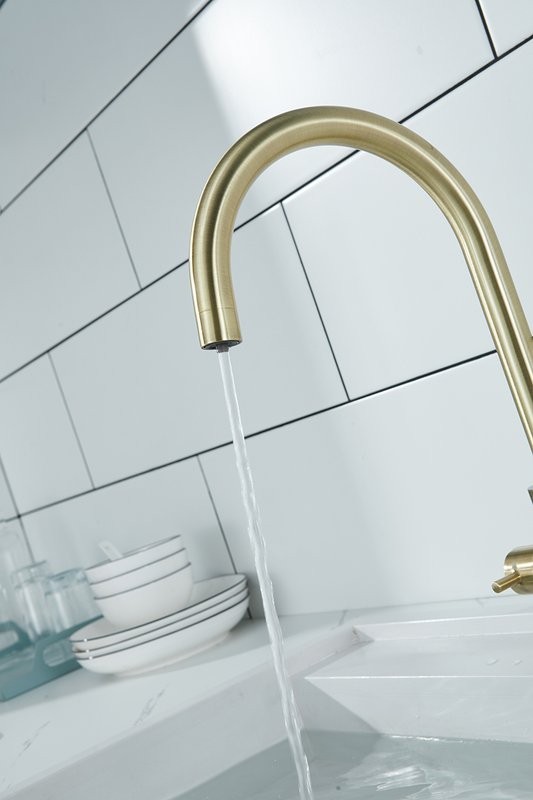 Смеситель для кухни Paulmark Essen Es213211-BR бронза