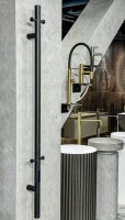 Полотенцесушитель электрический Boheme Uno 726-B 150x12, black
