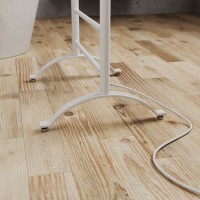 Полотенцесушитель электрический Bauedge Stil Floor AF0017 55x91 белый матовый