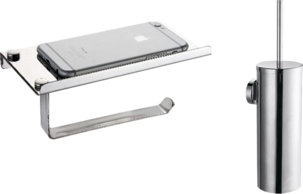 Набор Ершик Fixsen Hotel FX-31013 + Держатель FX-31011 с полкой для телефона