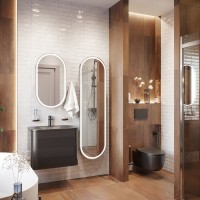 Унитаз подвесной BOCCHI V-Tondo 1416-004-0129 черный матовый, с крышкой A0336-004 с микролифтом