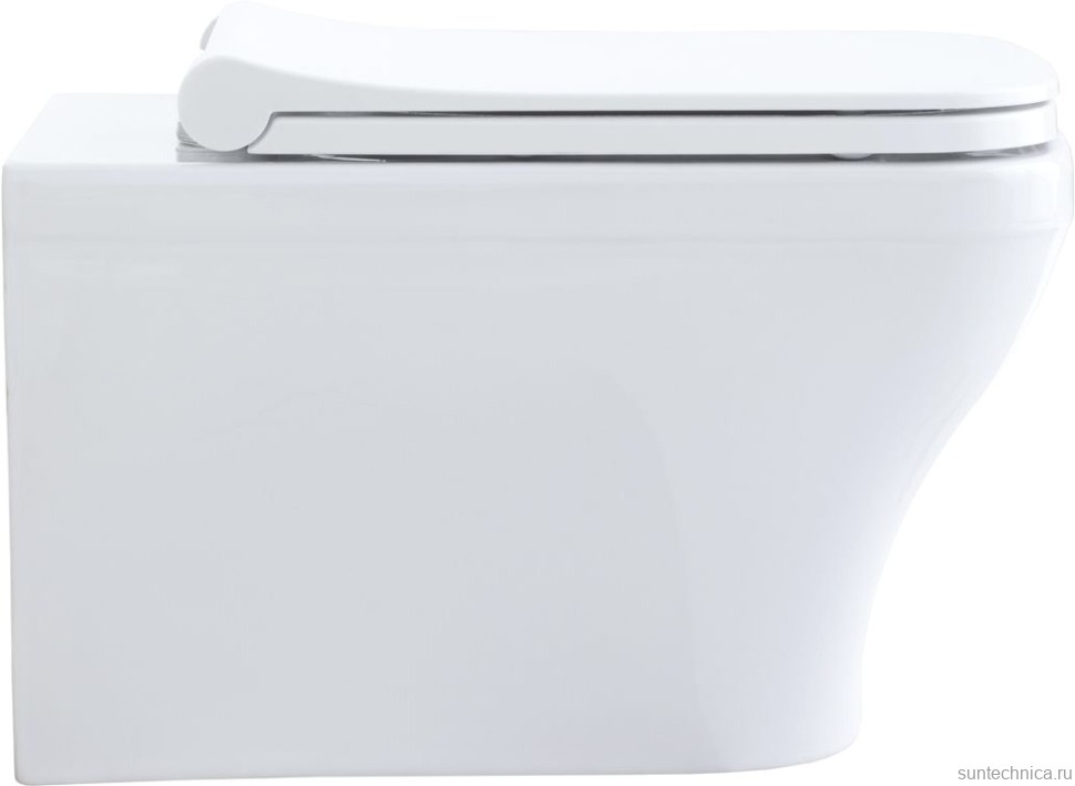 Унитаз подвесной Allen Brau Infinity 4.21011.20 безободковый, с микролифтом