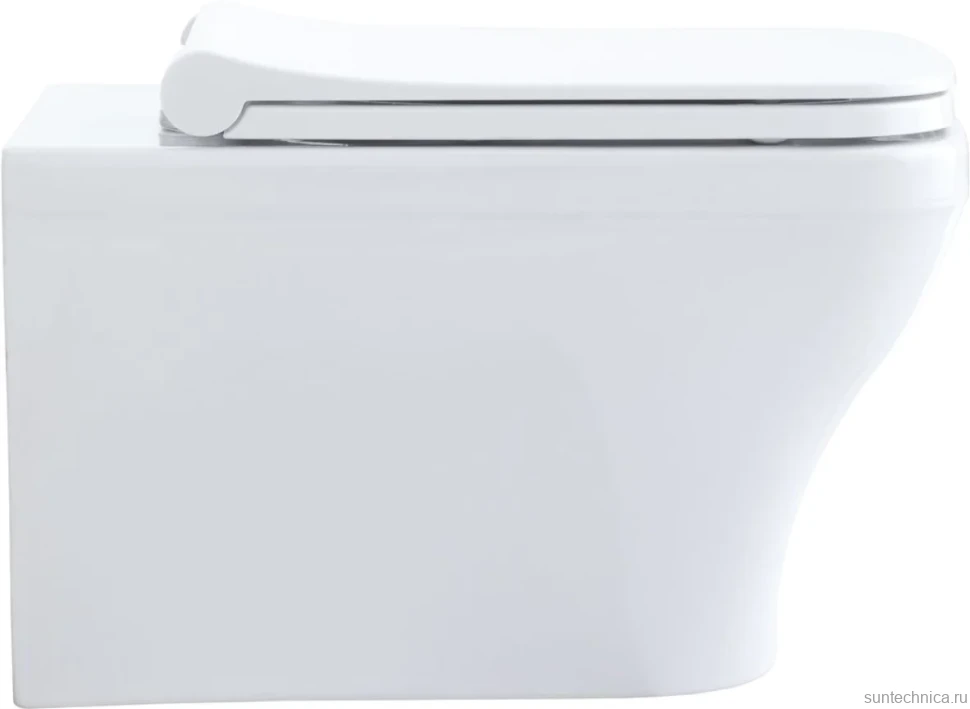 Унитаз подвесной Allen Brau Infinity 4.21011.20 безободковый, с микролифтом