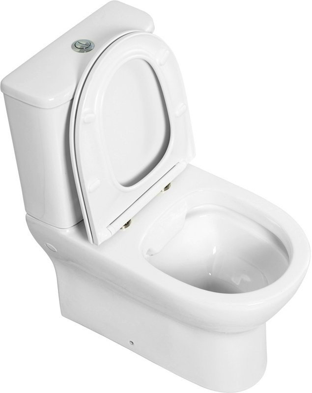 Унитаз-компакт напольный BelBagno Energia BB8134CPR/SC безободковый, с микролифтом, бачок BB8134T