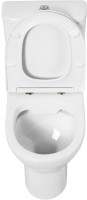 Унитаз-компакт напольный BelBagno Energia BB8134CPR/SC безободковый, с микролифтом, бачок BB8134T