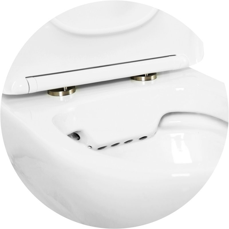 Унитаз-компакт напольный BelBagno Energia BB8134CPR/SC безободковый, с микролифтом, бачок BB8134T