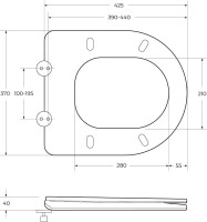 Унитаз-компакт напольный BelBagno Energia BB8134CPR/SC безободковый, с микролифтом, бачок BB8134T