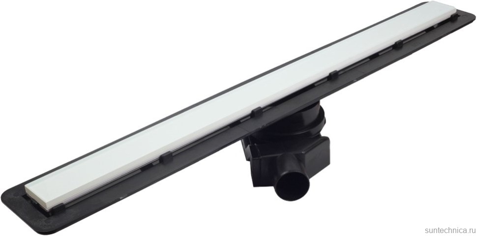 Душевой трап (лоток) Pestan Confluo Frameless Line 300 white glass