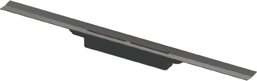 Душевой трап (лоток) TECE Drainprofile 90, сатин черный хром