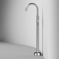 Напольный смеситель для ванны с душем AM.PM Sense F7514100 Напольный смеситель для ванны с душем AM.PM Sense F7514100