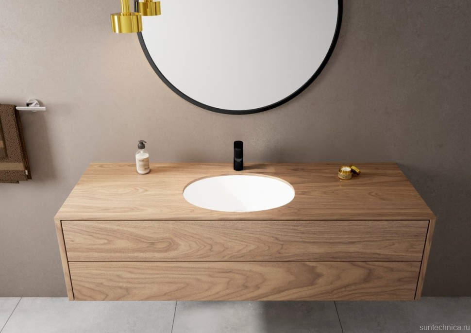 Смеситель для раковины Hansgrohe Vernis Blend 71580670 черный