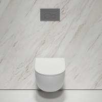 Унитаз подвесной Ceramicanova Modena Rimless CN6063 белый