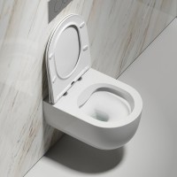 Унитаз подвесной Ceramicanova Modena Rimless CN6063 белый