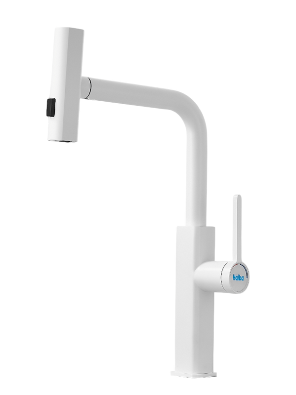 Смеситель для кухни Haiba HB73824-8 белый