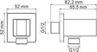 Шланговое подключение Wasserkraft A086 Шланговое подключение Wasserkraft A086