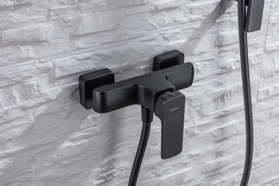 Смеситель для душа Allen Brau Infinity 5.21010-31 чёрный матовый
