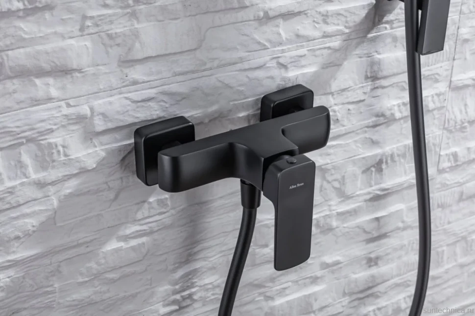 Смеситель для душа Allen Brau Infinity 5.21010-31 чёрный матовый