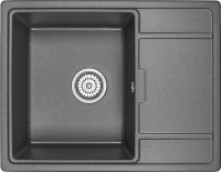 Мойка кухонная Granula 6503, графит