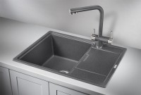 Мойка кухонная Granula 6503, графит