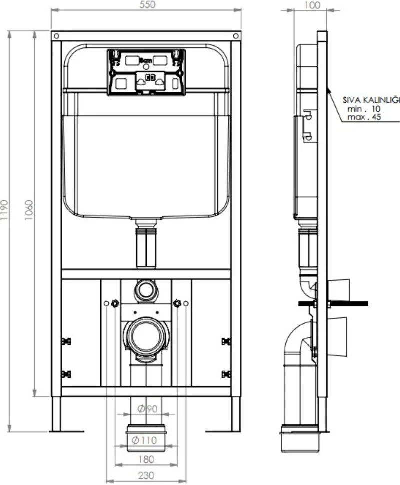 Комплект SantiLine SL-5004MB+SL-04